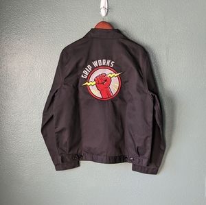Dickie's Work Jacket Grip Works Back patch